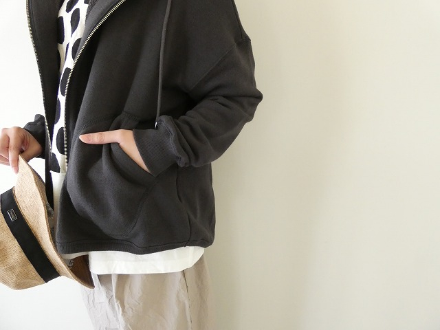 TANG(タング) パイル裏毛ZIPパーカーの商品画像5