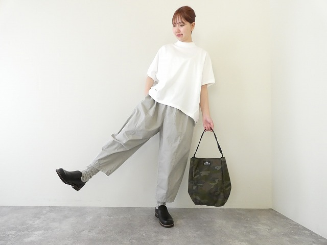 TANG(タング) 綿ツイル高密度ピグメントパンツの商品画像1