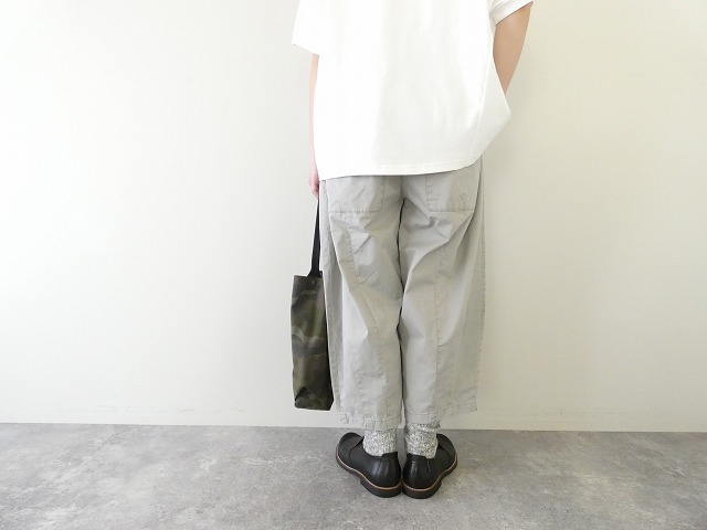 TANG(タング) 綿ツイル高密度ピグメントパンツの商品画像10