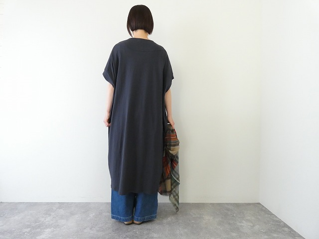 TANG(タング) 空紡天竺フレンチスリーブワンピースの商品画像10