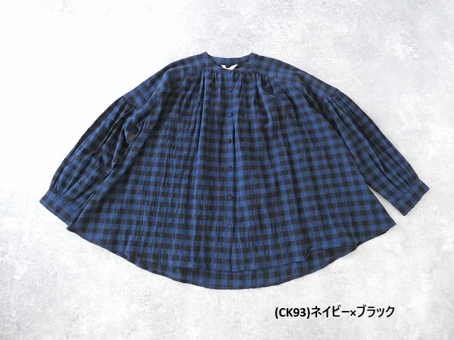 TANG(タング) コットンボイルチェックブラウスの商品画像28