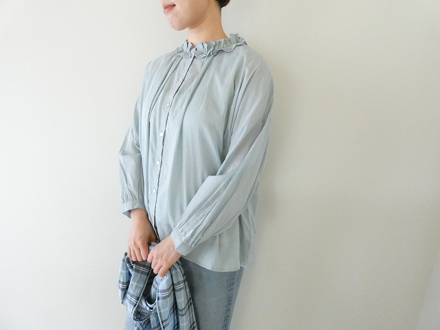 utilite フリルカラー2wayシャツの商品画像2