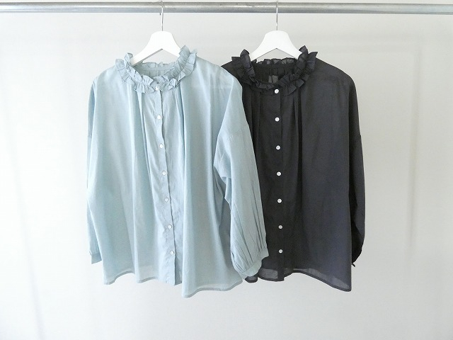 utilite フリルカラー2wayシャツの商品画像3