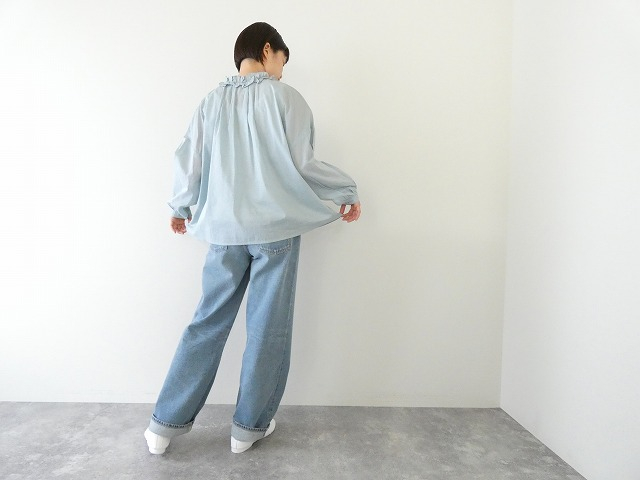 utilite フリルカラー2wayシャツの商品画像4