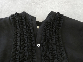 FIL DE FER(フィルデフェール) レーヨンシャンタンショートフリルシャツの商品画像21