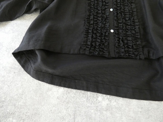 FIL DE FER(フィルデフェール) レーヨンシャンタンショートフリルシャツの商品画像24