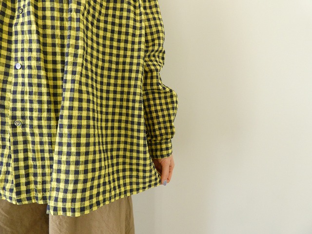 ichiAntiquite's(イチアンティークス) ギンガムチェックシャツ Gingham Check Shirtの商品画像6