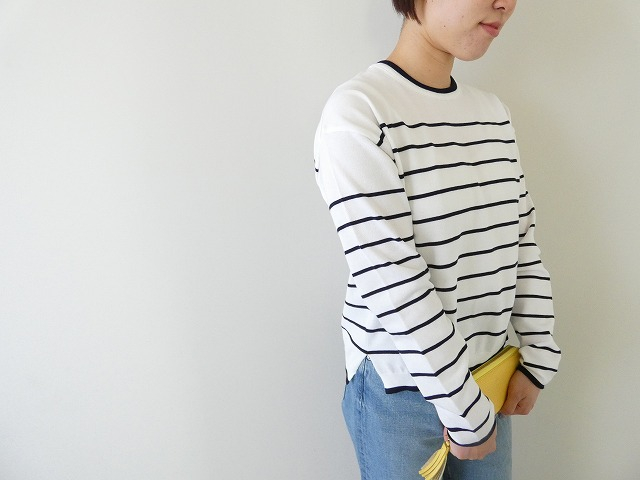 MACPHEE(マカフィー) ドライコットンクルーネックプルオーバーの商品画像1