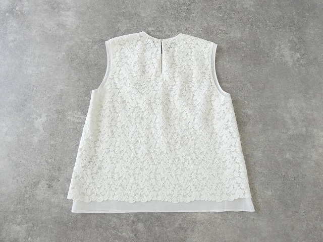 TOMORROWLAND(トゥモローランド) リーフフラワーレイヤードノースリーブブラウスの商品画像29