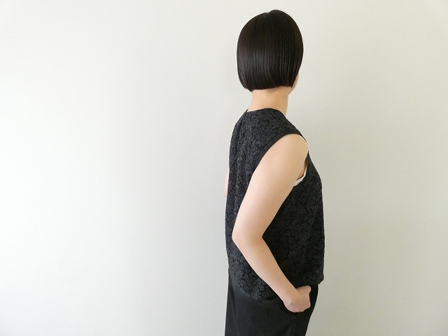 TOMORROWLAND(トゥモローランド) リーフフラワーレイヤードノースリーブブラウスの商品画像8