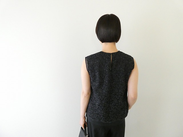 TOMORROWLAND(トゥモローランド) リーフフラワーレイヤードノースリーブブラウスの商品画像9