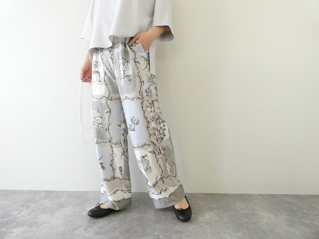 TOMORROWLAND(トゥモローランド) ローマプリントローストリングパンツの商品画像2