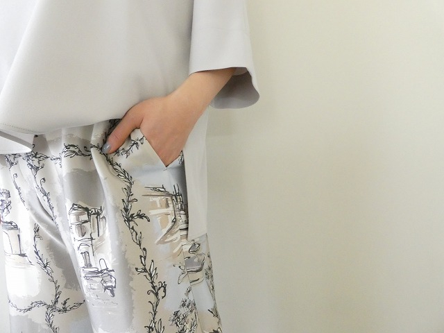 TOMORROWLAND(トゥモローランド) ローマプリントローストリングパンツの商品画像3