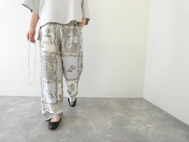TOMORROWLAND(トゥモローランド) ローマプリントローストリングパンツの商品画像6