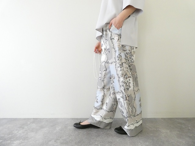 TOMORROWLAND(トゥモローランド) ローマプリントローストリングパンツの商品画像7