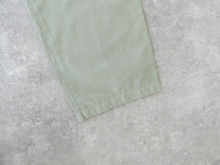 Hands of creation(ハンズオブクリエイション) 綿麻ライトバックサテンイージーワイドパンツの商品画像26