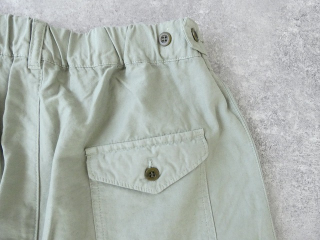 Hands of creation(ハンズオブクリエイション) 綿麻ライトバックサテンイージーワイドパンツの商品画像27