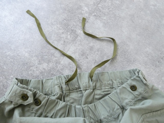 Hands of creation(ハンズオブクリエイション) 綿麻ライトバックサテンイージーワイドパンツの商品画像29