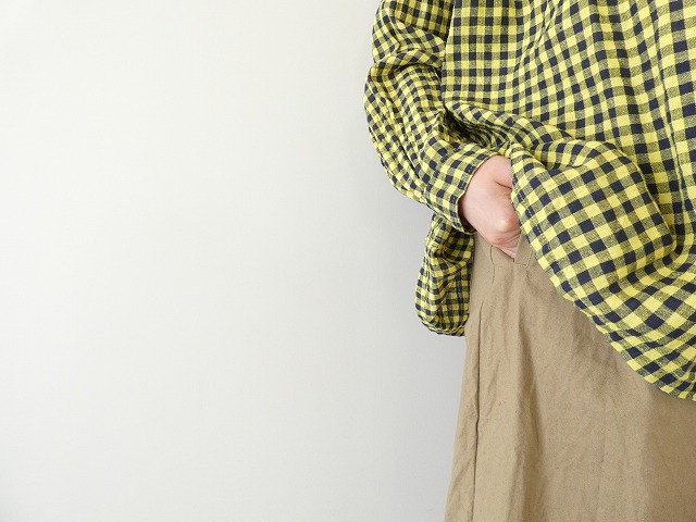 ina(イナ) 綿麻ヘビーキャンバスコクーンパンツの商品画像4