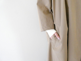 OUVERT(ウーヴェル) Pe/N割繊タフタヴィンテージタンブラー撥水加工ベルト付きコートの商品画像22