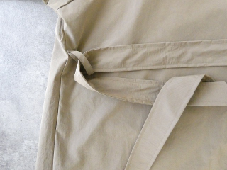 OUVERT(ウーヴェル) Pe/N割繊タフタヴィンテージタンブラー撥水加工ベルト付きコートの商品画像28