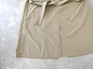 OUVERT(ウーヴェル) Pe/N割繊タフタヴィンテージタンブラー撥水加工ベルト付きコートの商品画像29