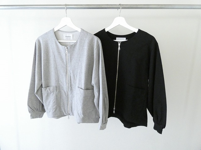 OUVERT(ウーヴェル) CloudHome frenchterry ジップカーディガンの商品画像9