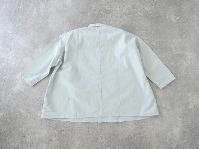 grin(グリン) コットンリネンダンプつぶつぶボタンシャツの商品画像12