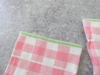 Bonne Maison(ボンヌメゾン) さくらギンガムのフランスの靴下の商品画像24