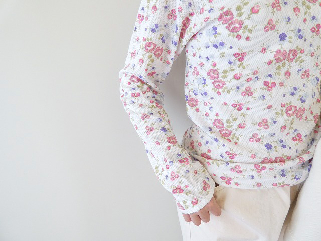  INDERA MILLS (インデラミルズ)花柄サーマル長袖アンダーウェアの商品画像7