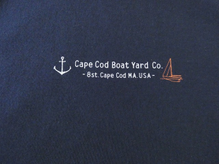 快晴堂(かいせいどう) HAYATE CAPE COD BOAT YARD Tシャツ COMFORT FIT-sizeの商品画像45