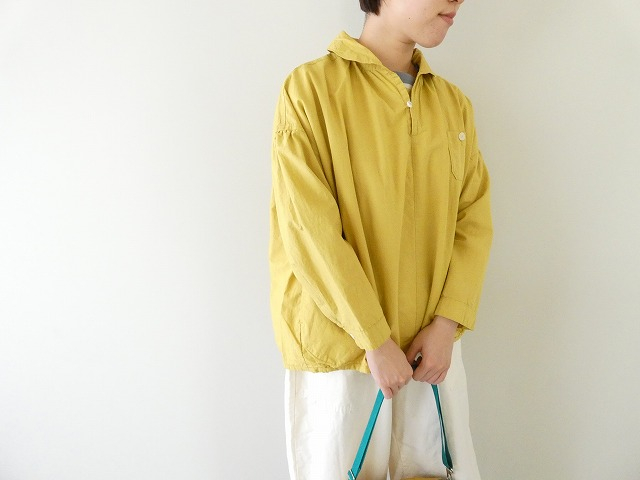 快晴堂(かいせいどう) リラクシン&ルージー マリン衿スキッパーシャツの商品画像2