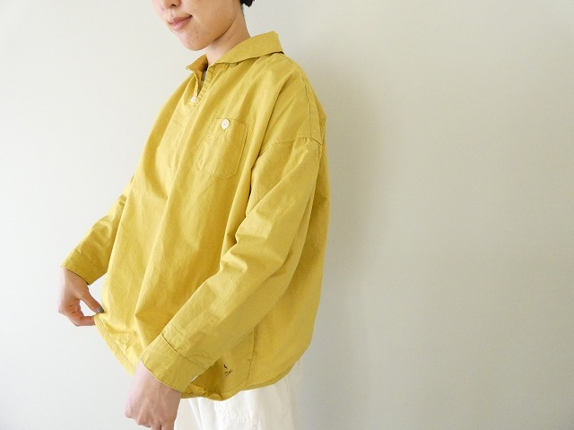 快晴堂(かいせいどう) リラクシン&ルージー マリン衿スキッパーシャツの商品画像4