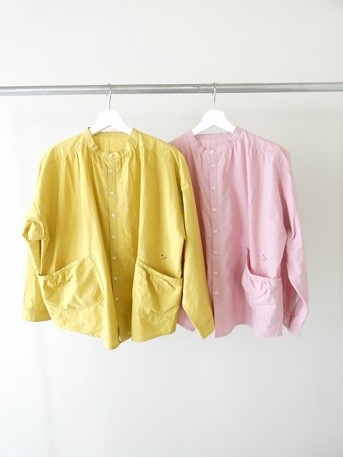 快晴堂(かいせいどう) リラクシン&ルージー スタンド背タックシャツの商品画像3