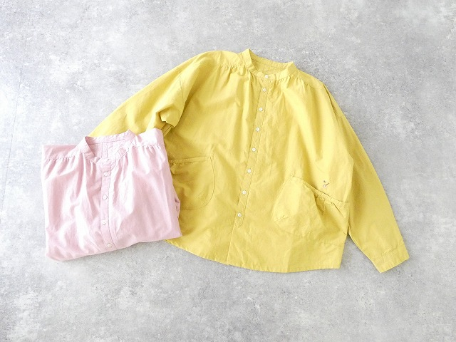 快晴堂(かいせいどう) リラクシン&ルージー スタンド背タックシャツの商品画像8