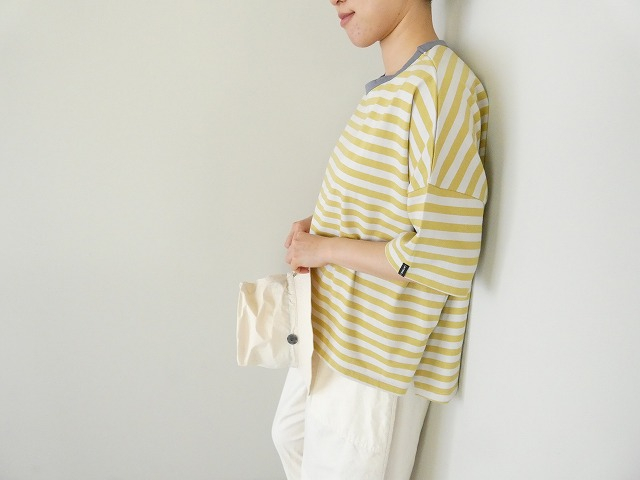 LAITERIE(レイトリー) 天竺ボーダー半袖BIGリンガーTの商品画像1