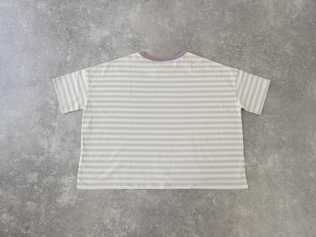 LAITERIE(レイトリー) 天竺ボーダー半袖BIGリンガーTの商品画像57
