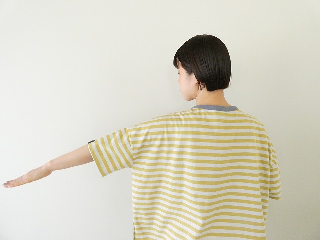 LAITERIE(レイトリー) 天竺ボーダー半袖BIGリンガーTの商品画像6