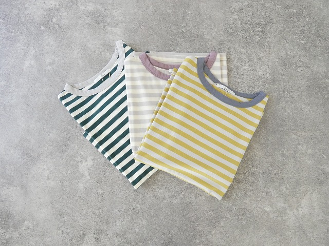 LAITERIE(レイトリー) 天竺ボーダー半袖BIGリンガーTの商品画像9