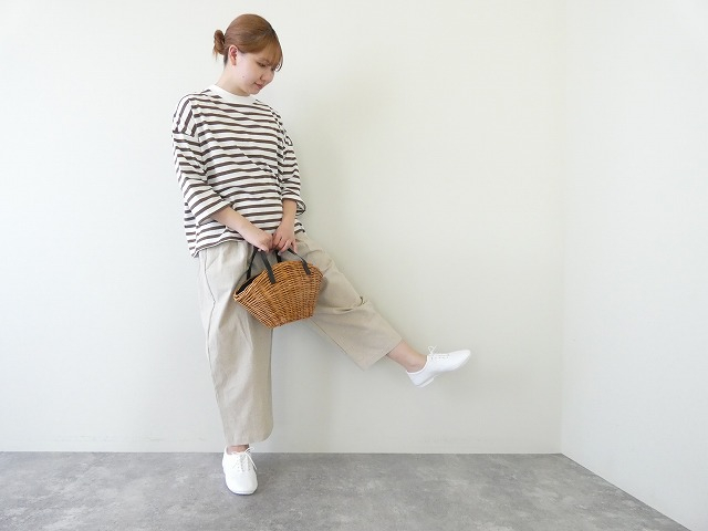 MidiUmi(ミディウミ) コットンリネンワイドイージーパンツの商品画像2