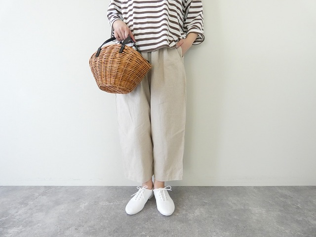 MidiUmi(ミディウミ) コットンリネンワイドイージーパンツの商品画像6