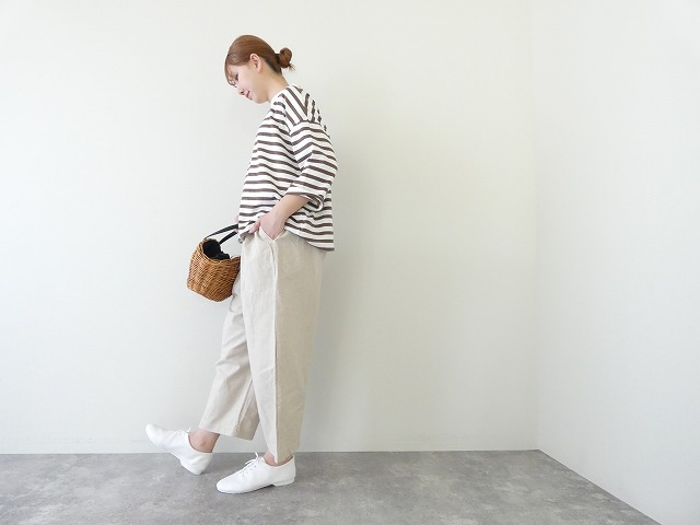 MidiUmi(ミディウミ) コットンリネンワイドイージーパンツの商品画像8