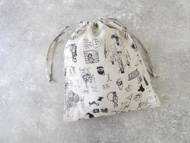 R&D.M.Co-(オールドマンズテーラー) GRAFFITI DRAWSTRING BAG Lsizeの商品画像10
