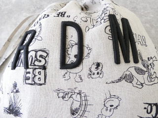 R&D.M.Co-(オールドマンズテーラー) GRAFFITI DRAWSTRING BAG Lsizeの商品画像21