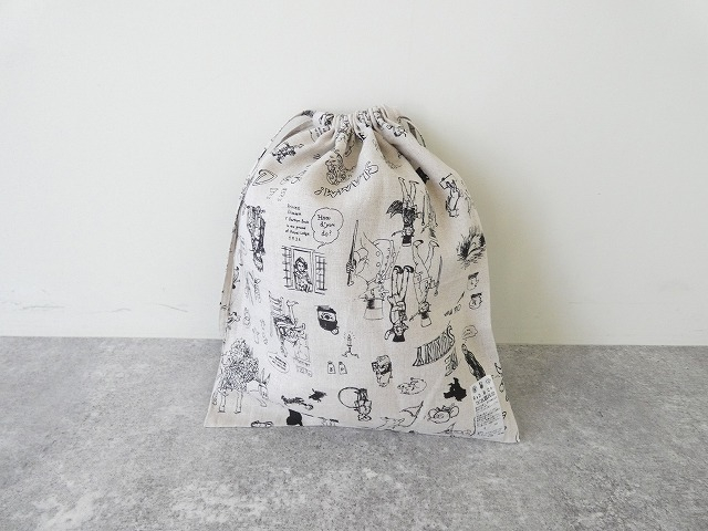 R&D.M.Co-(オールドマンズテーラー) GRAFFITI DRAWSTRING BAG Lsizeの商品画像9