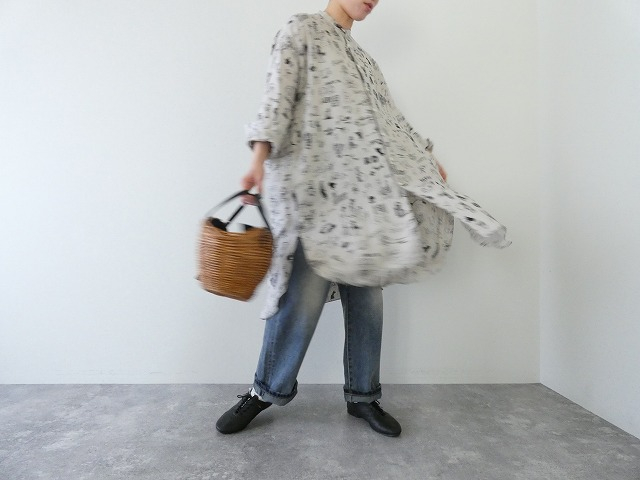 R&D.M.Co-(オールドマンズテーラー) グラフティスタンドカラーシャツ GRAFFITI STAND COLLAR SHIRTの商品画像1