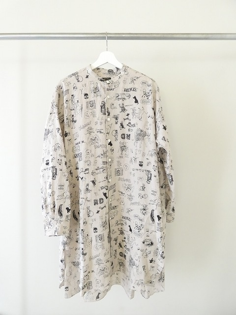 R&D.M.Co-(オールドマンズテーラー) グラフティスタンドカラーシャツ GRAFFITI STAND COLLAR SHIRTの商品画像13