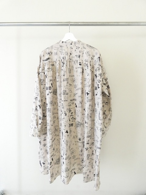 R&D.M.Co-(オールドマンズテーラー) グラフティスタンドカラーシャツ GRAFFITI STAND COLLAR SHIRTの商品画像15