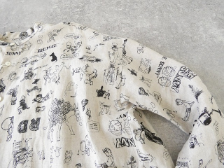 R&D.M.Co-(オールドマンズテーラー) グラフティスタンドカラーシャツ GRAFFITI STAND COLLAR SHIRTの商品画像22