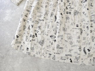 R&D.M.Co-(オールドマンズテーラー) グラフティスタンドカラーシャツ GRAFFITI STAND COLLAR SHIRTの商品画像30